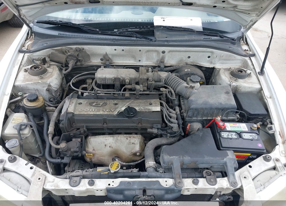 2002 HYUNDAI ACCENT GL VIN: KMHCG45C52U396470