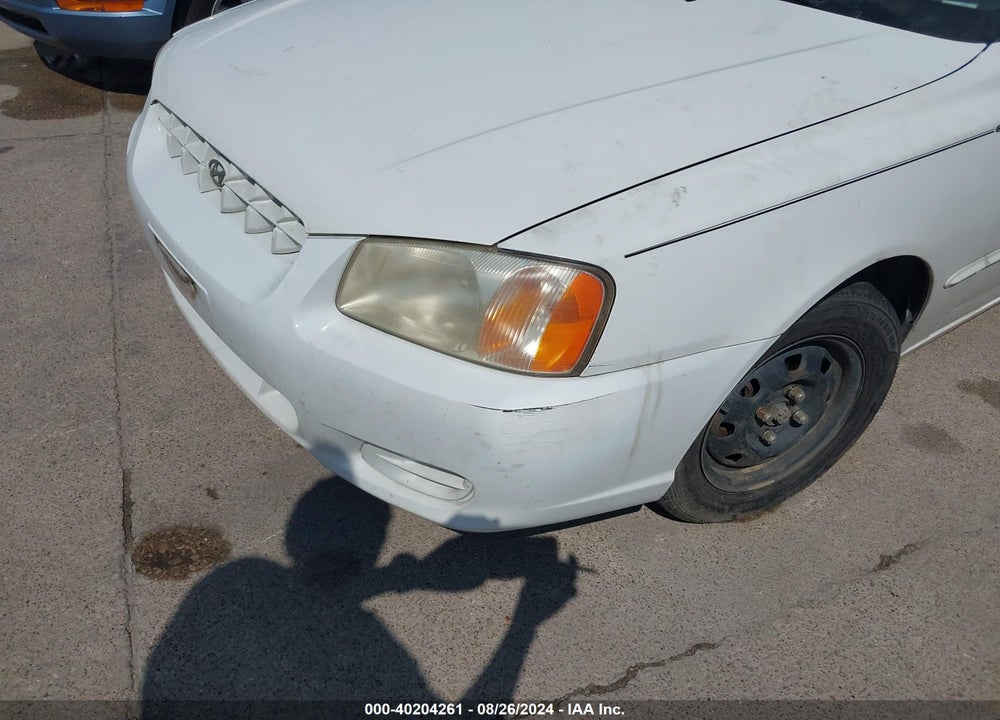 2002 HYUNDAI ACCENT GL VIN: KMHCG45C52U396470
