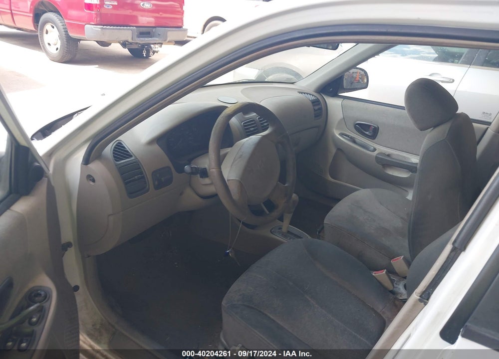 2002 HYUNDAI ACCENT GL VIN: KMHCG45C52U396470