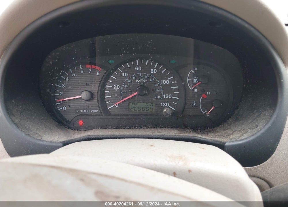 2002 HYUNDAI ACCENT GL VIN: KMHCG45C52U396470