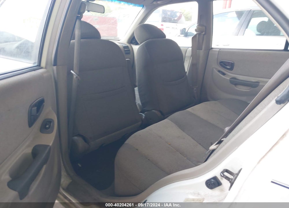 2002 HYUNDAI ACCENT GL VIN: KMHCG45C52U396470