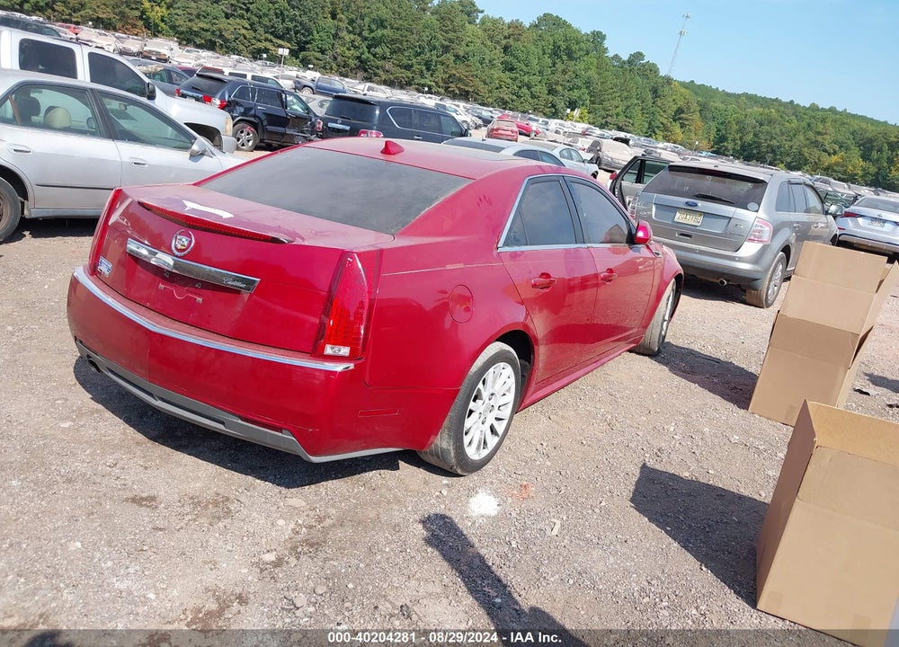 2012 CADILLAC CTS LUXURY VIN: 1G6DF5E55C0116044