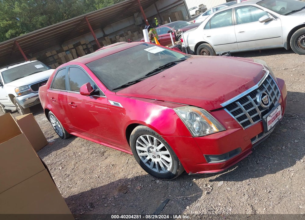 2012 CADILLAC CTS LUXURY VIN: 1G6DF5E55C0116044