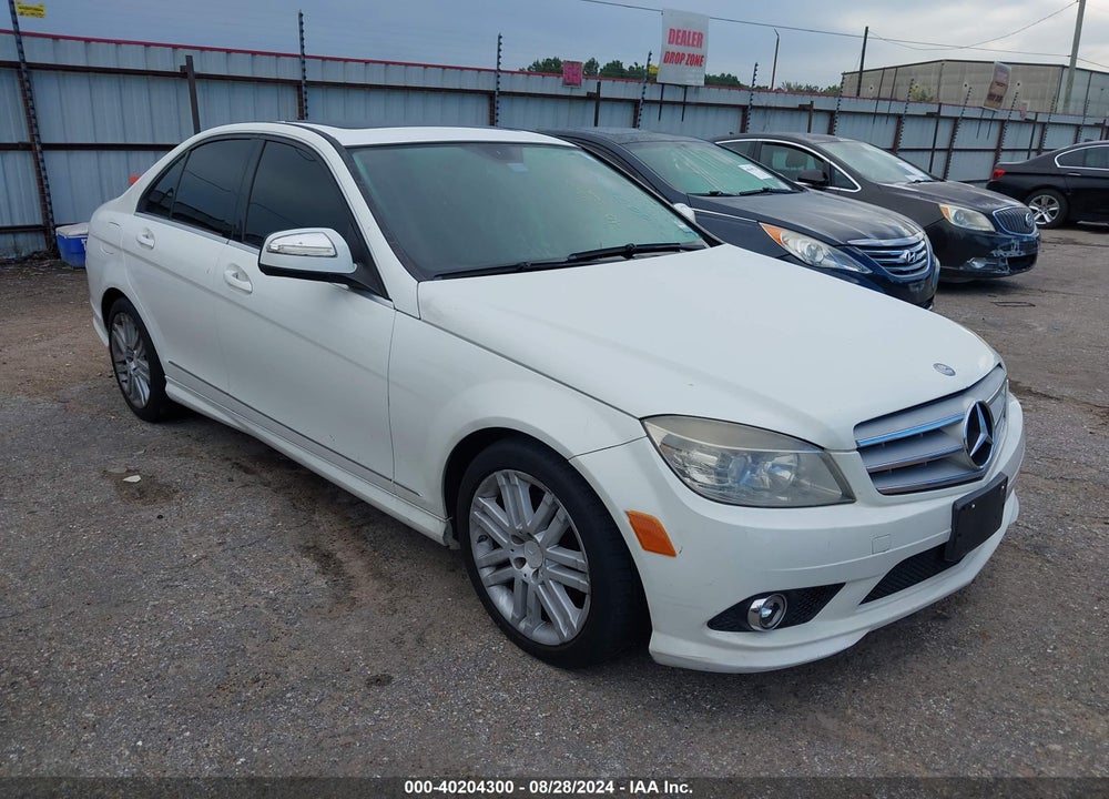 2009 MERCEDES-BENZ C 300 LUXURY/SPORT VIN: WDDGF54X99R041548