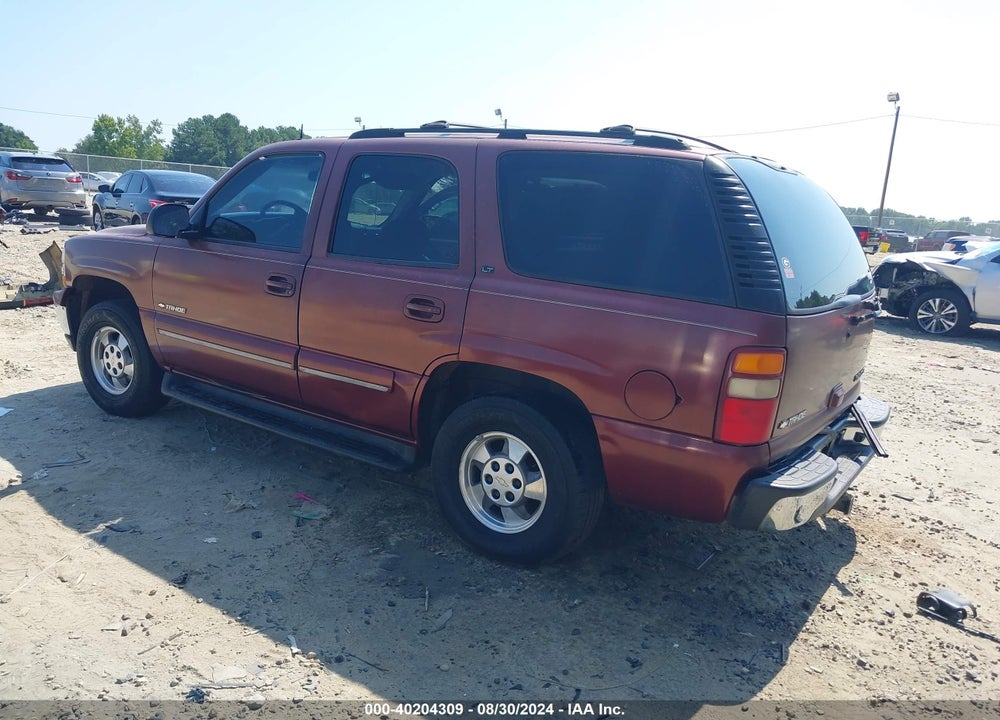 2002 CHEVROLET TAHOE LT VIN: 1GNEC13Z92R324857