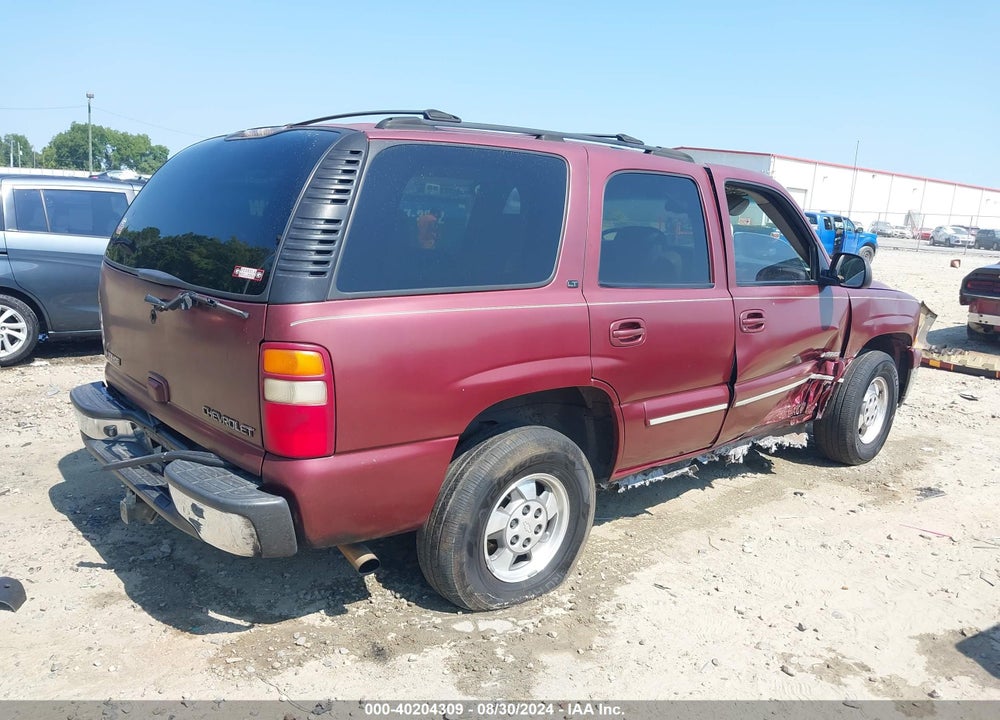 2002 CHEVROLET TAHOE LT VIN: 1GNEC13Z92R324857