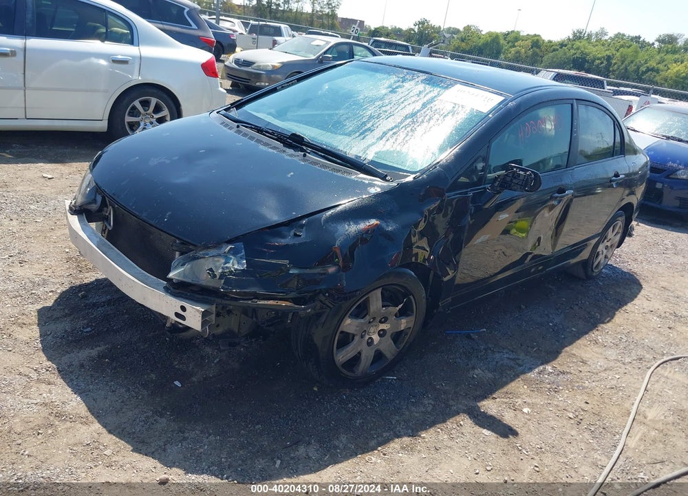 2009 HONDA CIVIC LX VIN: 2HGFA16579H319633