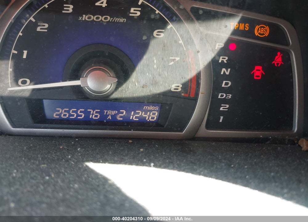 2009 HONDA CIVIC LX VIN: 2HGFA16579H319633
