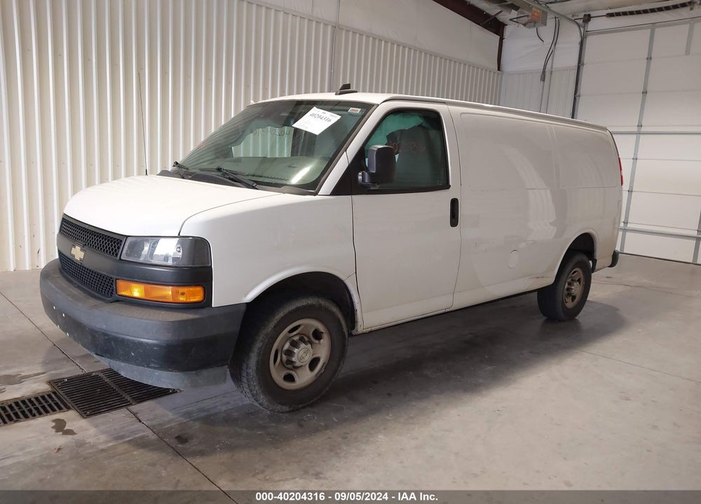 2020 CHEVROLET EXPRESS CARGO RWD 2500 REGULAR WHEELBASE WT VIN: 1GCWGAFP4L1157173