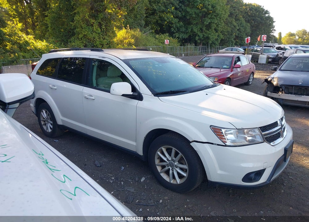 2014 DODGE JOURNEY SXT VIN: 3C4PDDBG9ET271167