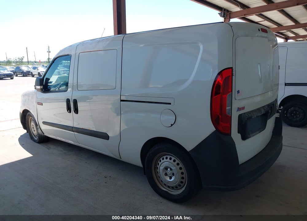 2017 RAM PROMASTER CITY TRADESMAN VIN: ZFBERFABXH6E70565