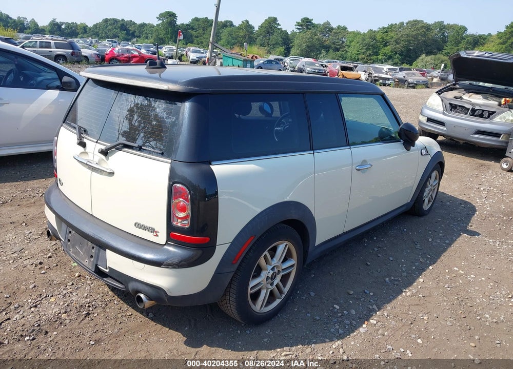 2013 MINI CLUBMAN COOPER S VIN: WMWZG3C56DT576074