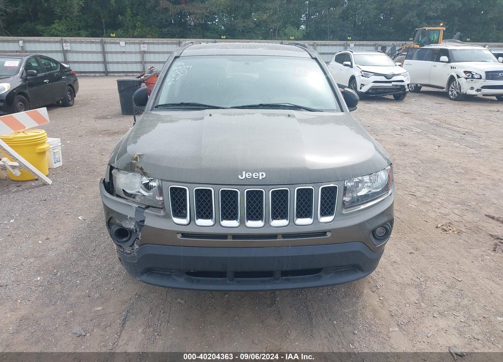 2016 JEEP COMPASS SPORT VIN: 1C4NJCBB9GD506397