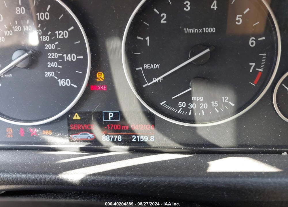 2015 BMW 328I XDRIVE VIN: WBA3B5C53FP652975