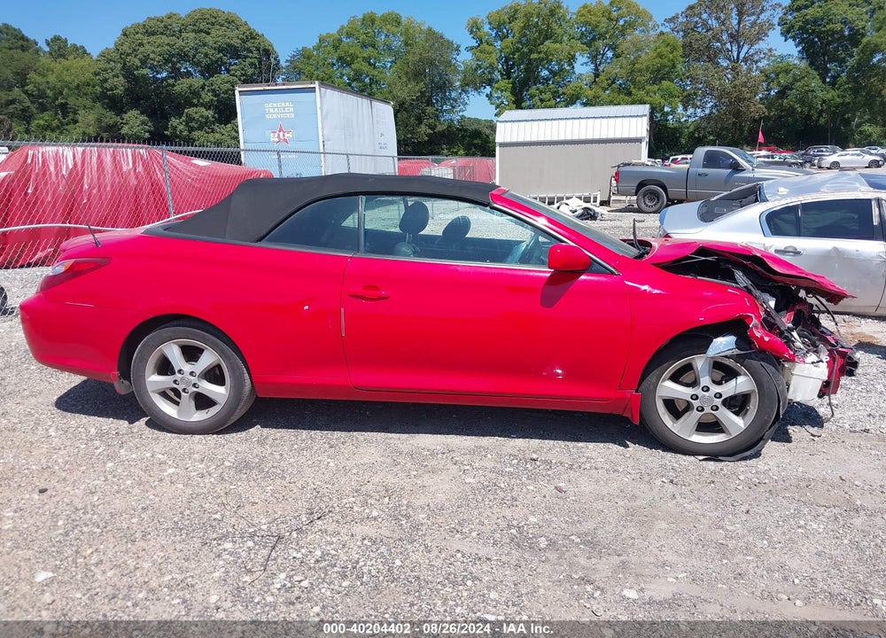 2005 TOYOTA CAMRY SOLARA SE VIN: 4T1FA38P45U050986