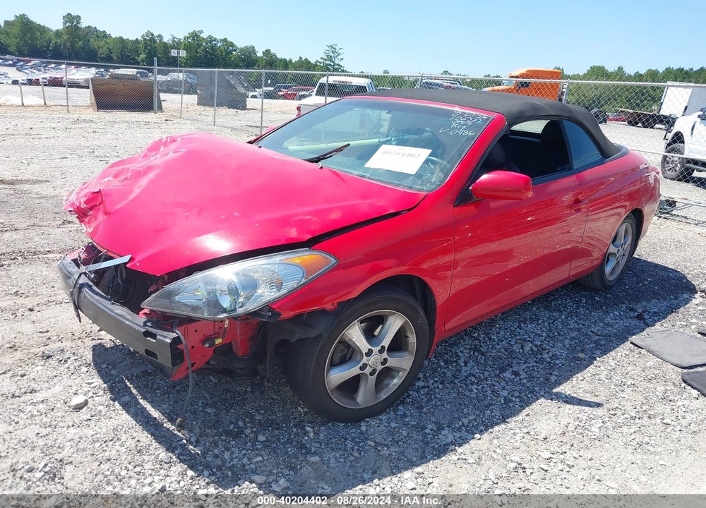 2005 TOYOTA CAMRY SOLARA SE VIN: 4T1FA38P45U050986