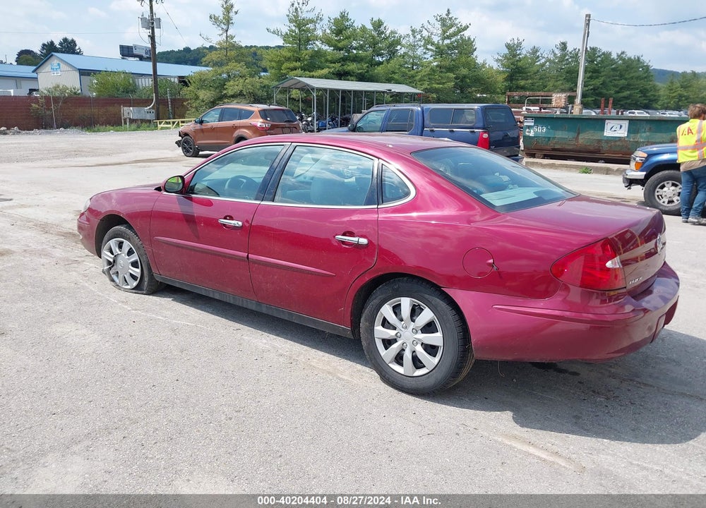 2005 BUICK LACROSSE VIN: 2G4WC532451334809