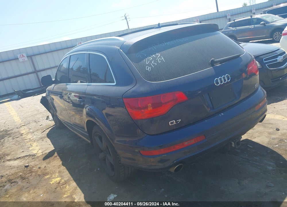 2009 AUDI Q7 4.2 PRESTIGE VIN: WA1CV74L39D012543
