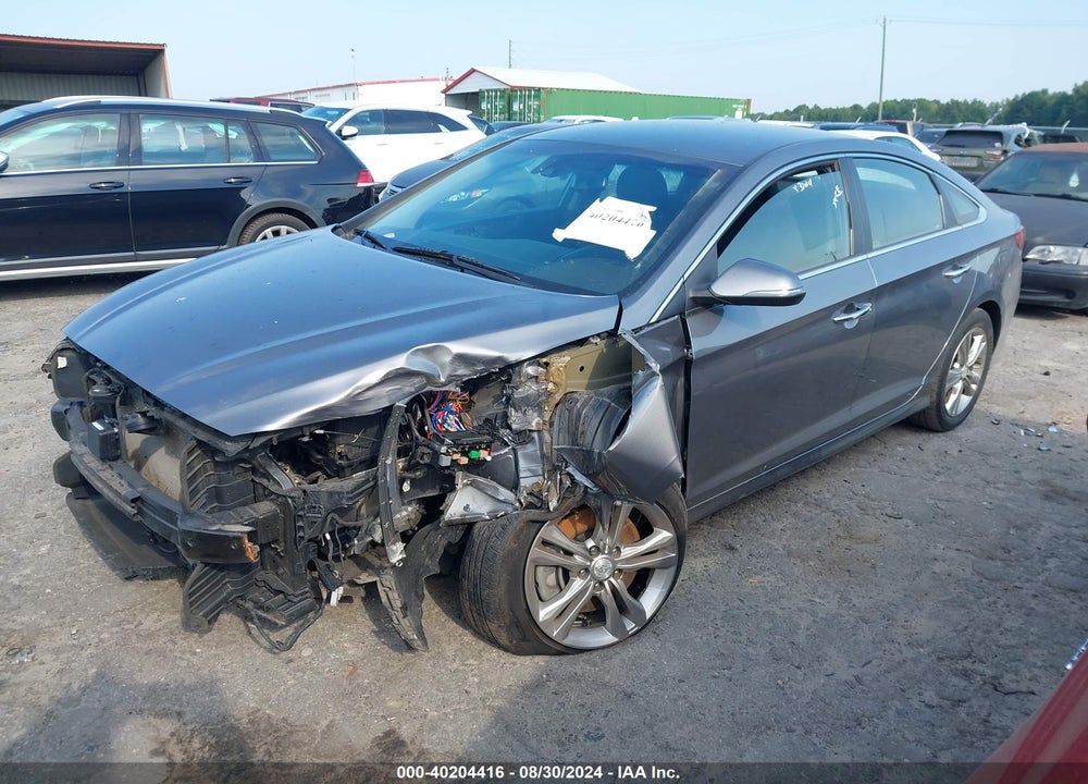 2019 HYUNDAI SONATA SEL VIN: 5NPE34AF4KH749431