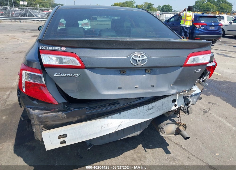 2012 TOYOTA CAMRY SE VIN: 4T1BF1FKXCU203069
