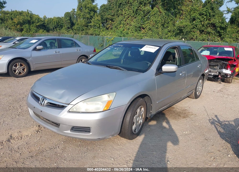 2007 HONDA ACCORD 2.4 LX VIN: 3HGCM564X7G703007