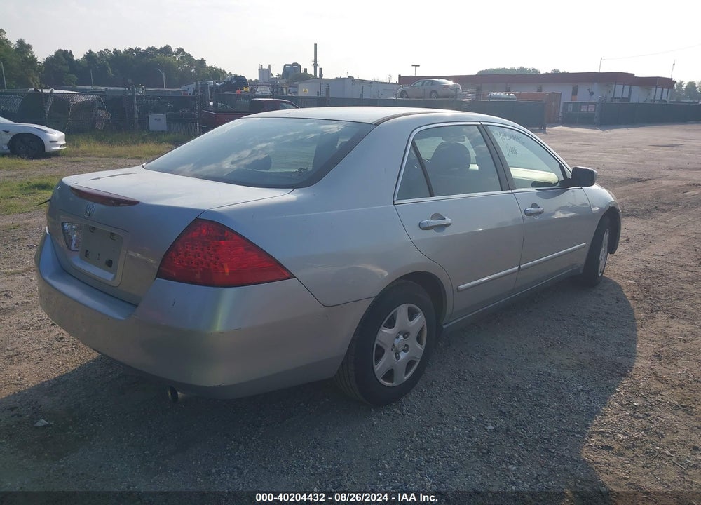 2007 HONDA ACCORD 2.4 LX VIN: 3HGCM564X7G703007