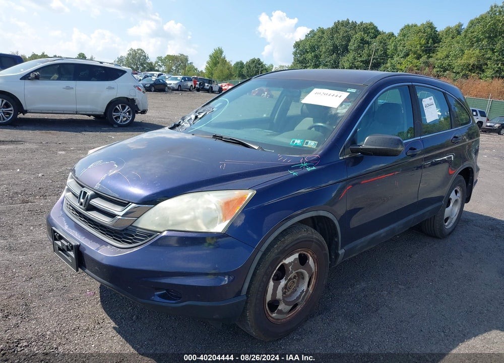 2011 HONDA CR-V LX VIN: 5J6RE4H31BL002950
