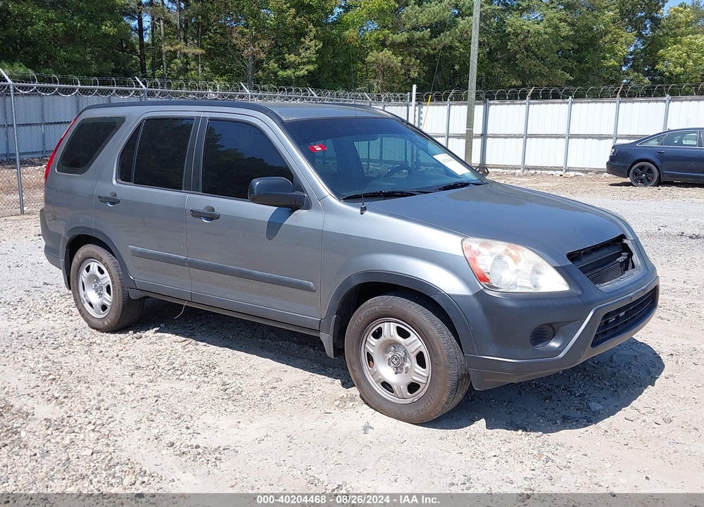 2005 HONDA CR-V LX VIN: SHSRD68565U305292
