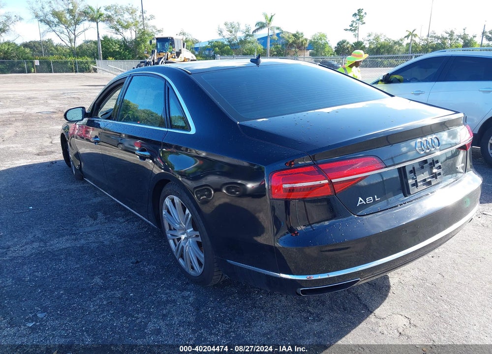 2016 AUDI A8 L 3.0T VIN: WAU34AFD1GN007342
