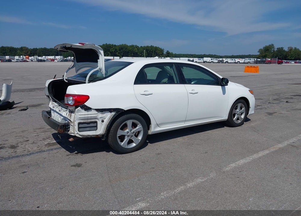 2012 TOYOTA COROLLA LE VIN: 5YFBU4EE3CP065332