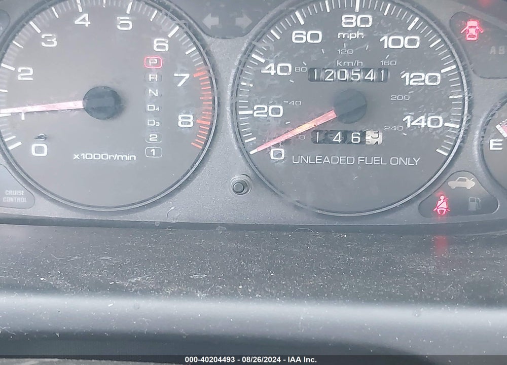 1998 ACURA INTEGRA LS VIN: JH4DC4458WS019168