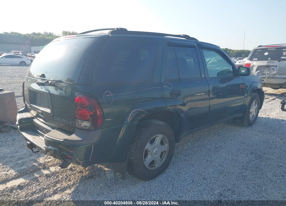 2003 CHEVROLET TRAILBLAZER LS VIN: 1GNDT13S432290951