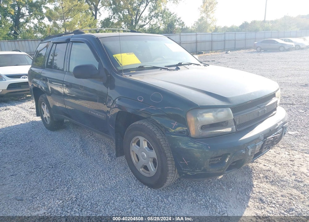 2003 CHEVROLET TRAILBLAZER LS VIN: 1GNDT13S432290951