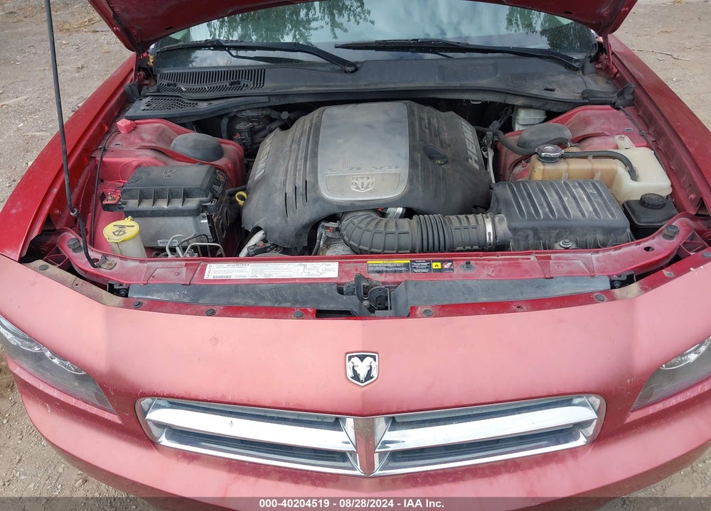 2006 DODGE CHARGER RT VIN: 2B3KA53H36H191293