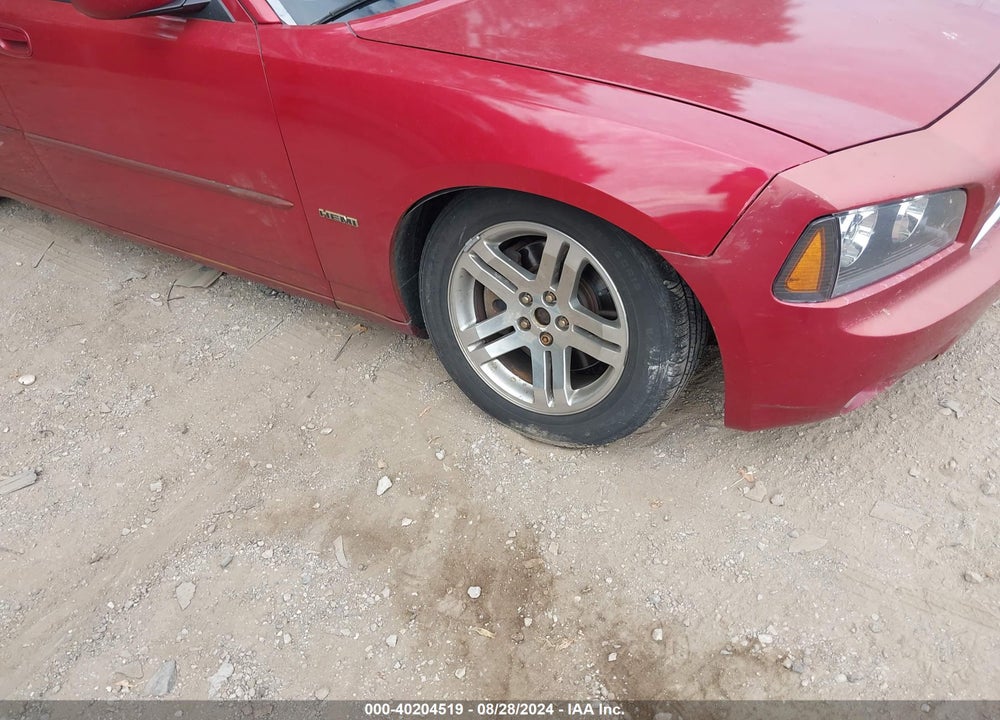 2006 DODGE CHARGER RT VIN: 2B3KA53H36H191293
