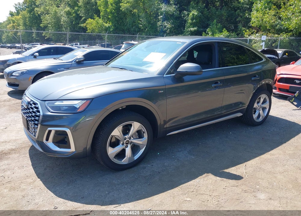 2023 AUDI Q5 SPORTBACK PREMIUM PLUS 45 TFSI S LINE QUATTRO S TRONIC VIN: WA15AAFY4P2174717