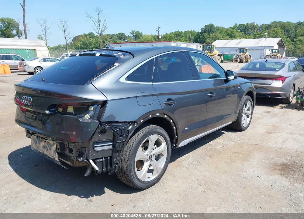 2023 AUDI Q5 SPORTBACK PREMIUM PLUS 45 TFSI S LINE QUATTRO S TRONIC VIN: WA15AAFY4P2174717