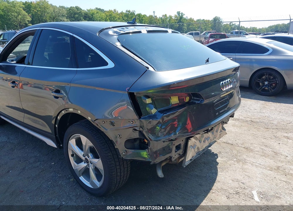 2023 AUDI Q5 SPORTBACK PREMIUM PLUS 45 TFSI S LINE QUATTRO S TRONIC VIN: WA15AAFY4P2174717