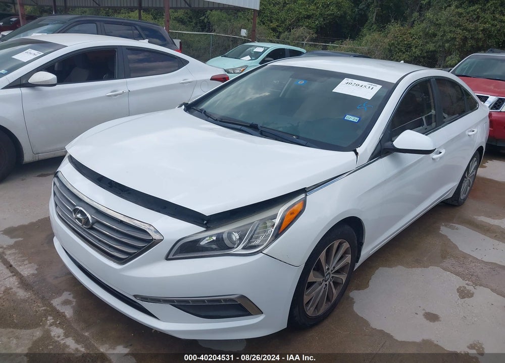 2015 HYUNDAI SONATA SE VIN: 5NPE24AF1FH125174