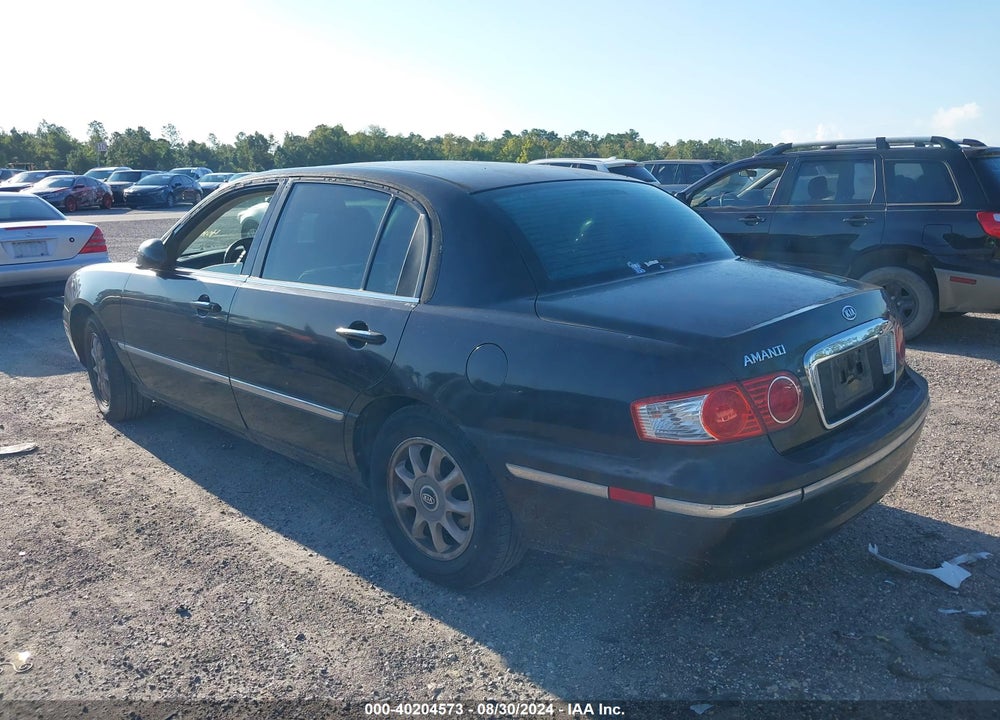 2005 KIA AMANTI VIN: KNALD124355064578