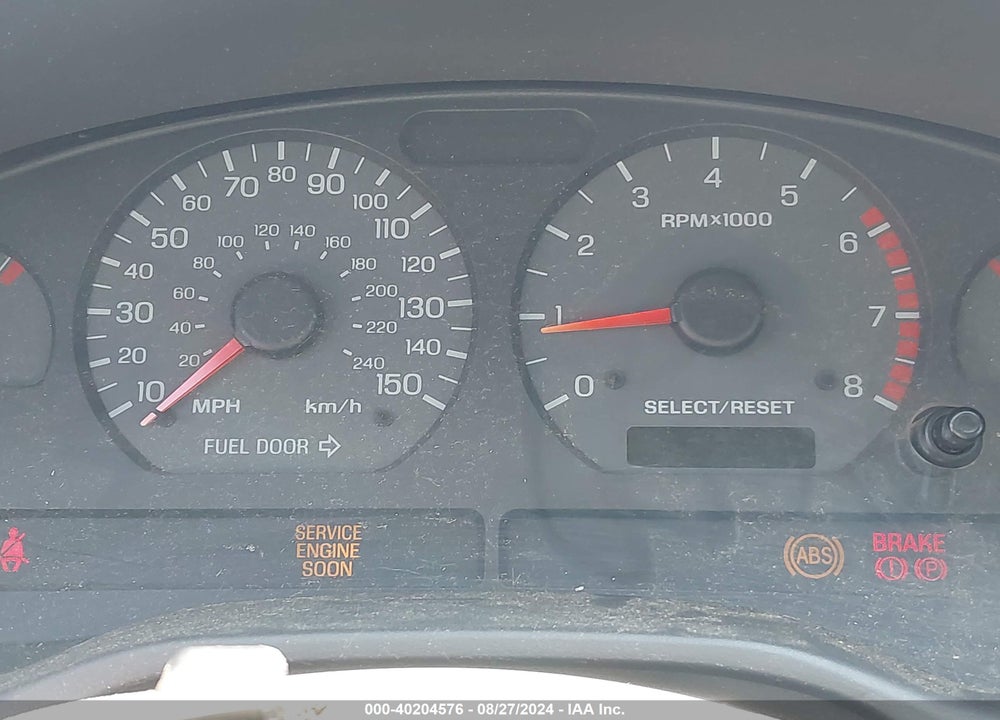 2001 FORD MUSTANG VIN: 1FAFP42X21F135783