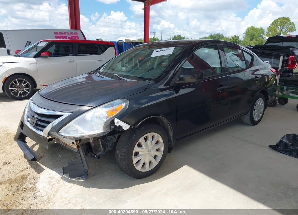 2016 NISSAN VERSA 1.6 S+ VIN: 3N1CN7AP6GL887686