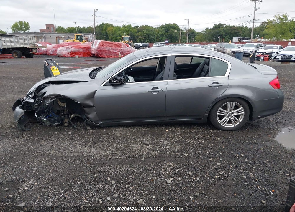 2011 INFINITI G37X VIN: JN1CV6AR9BM406646
