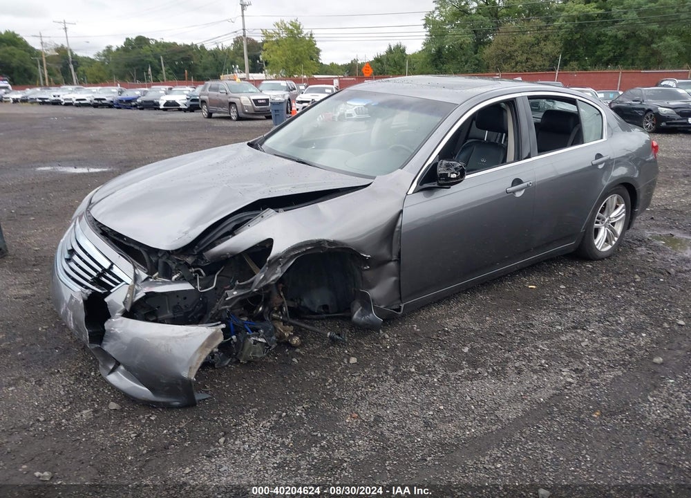 2011 INFINITI G37X VIN: JN1CV6AR9BM406646