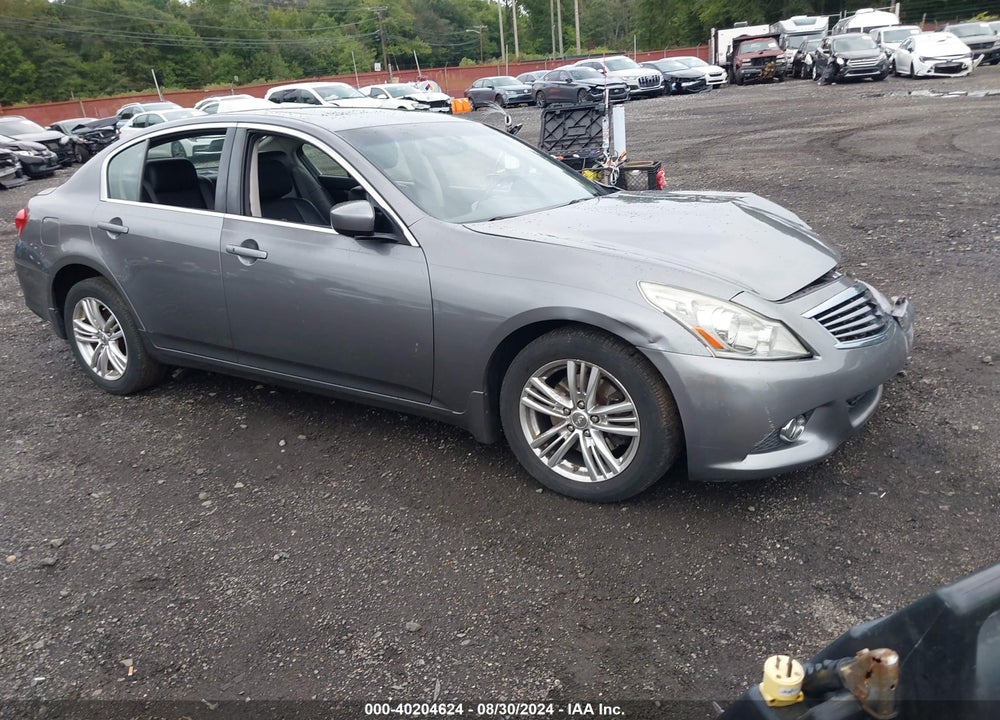 2011 INFINITI G37X VIN: JN1CV6AR9BM406646