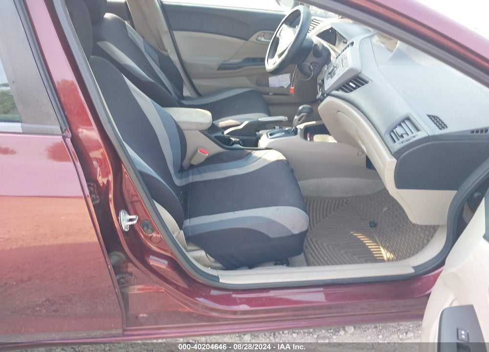 2012 HONDA CIVIC LX VIN: 19XFB2F54CE345028