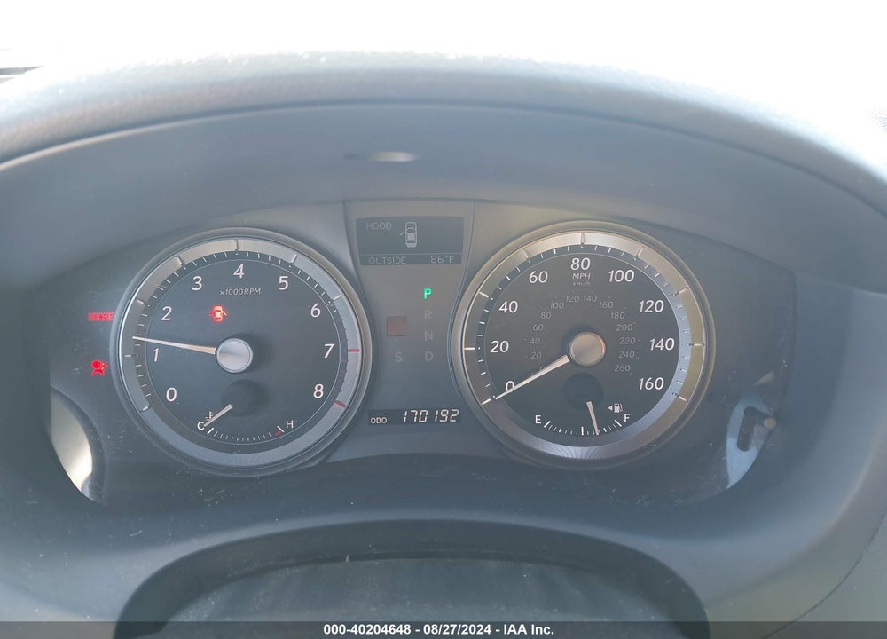 2007 LEXUS ES 350 VIN: JTHBJ46G472029399