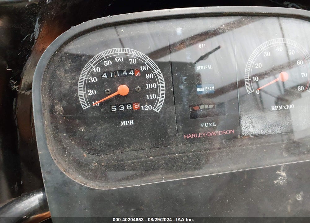 1985 HARLEY-DAVIDSON FLT CLASSIC VIN: 1HD1DBL17FY500478