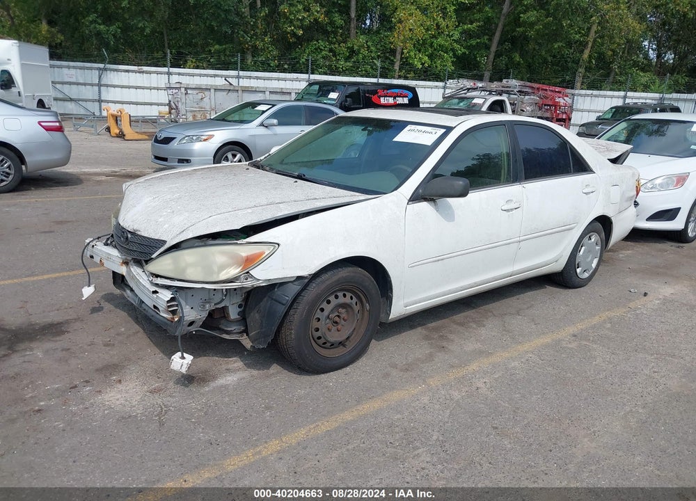 2003 TOYOTA CAMRY LE VIN: JTDBE32K830179516