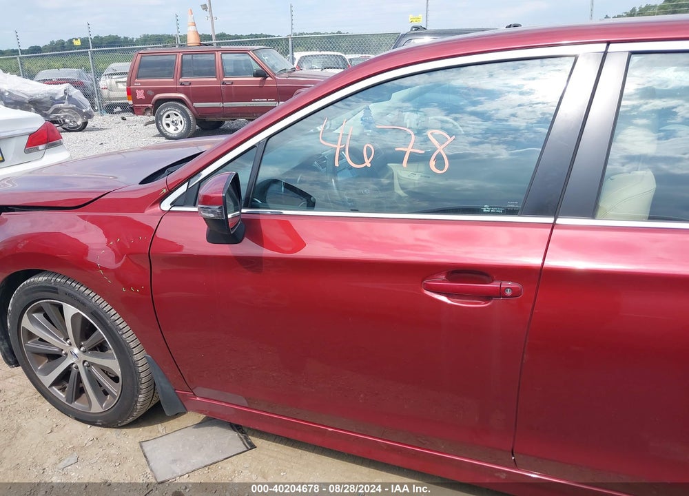 2017 SUBARU LEGACY 2.5I LIMITED VIN: 4S3BNAN67H3007535